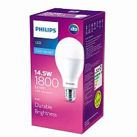 Лампа светодиодная LEDBulb 14.5W E27 6500К 230В A67 | Код. 929002003949 | Philips
